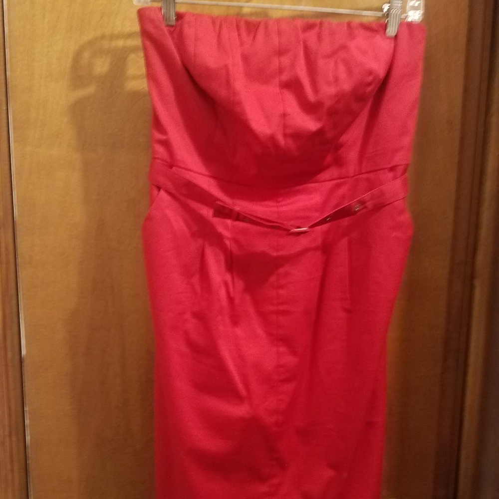 Strapless dress